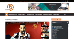 Desktop Screenshot of 5endeportes.com